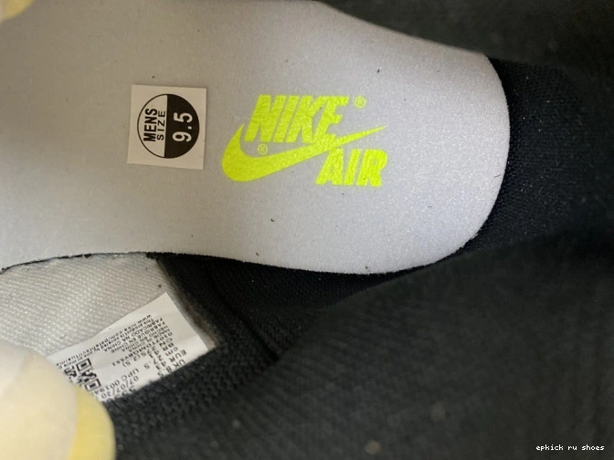 Cheap 'VOLT GOLD' 555088-118 RETRO 1 AIR JORDAN OG HIGH 0714